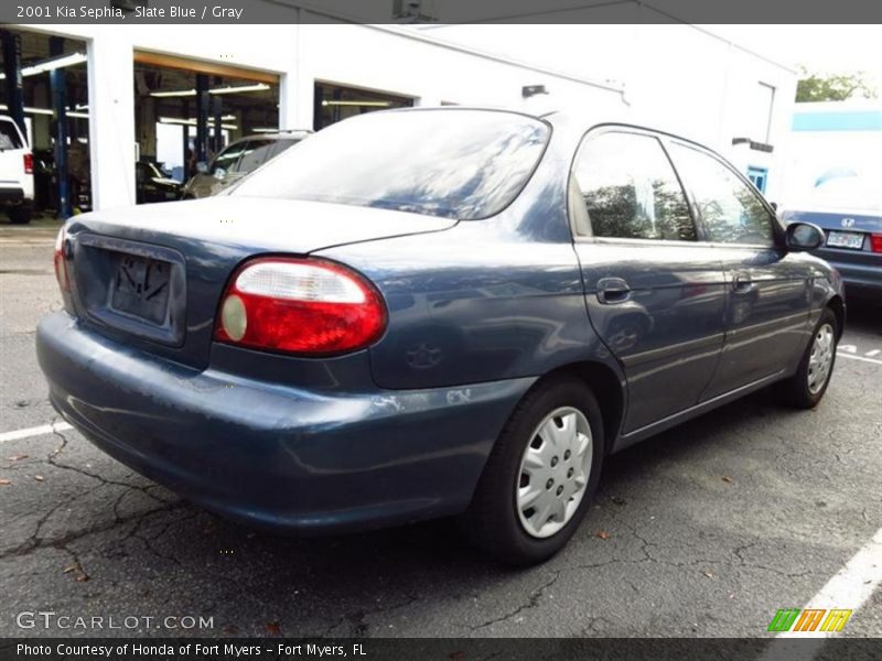 Slate Blue / Gray 2001 Kia Sephia