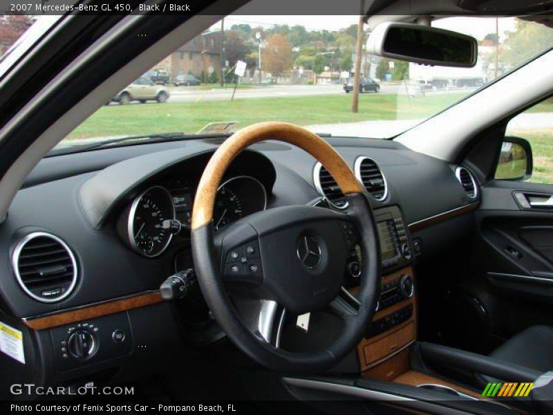 Black / Black 2007 Mercedes-Benz GL 450