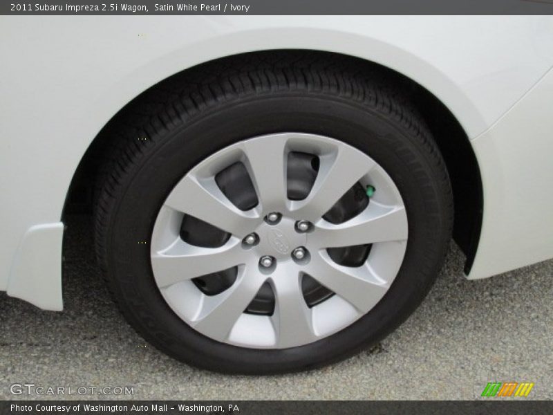 Satin White Pearl / Ivory 2011 Subaru Impreza 2.5i Wagon