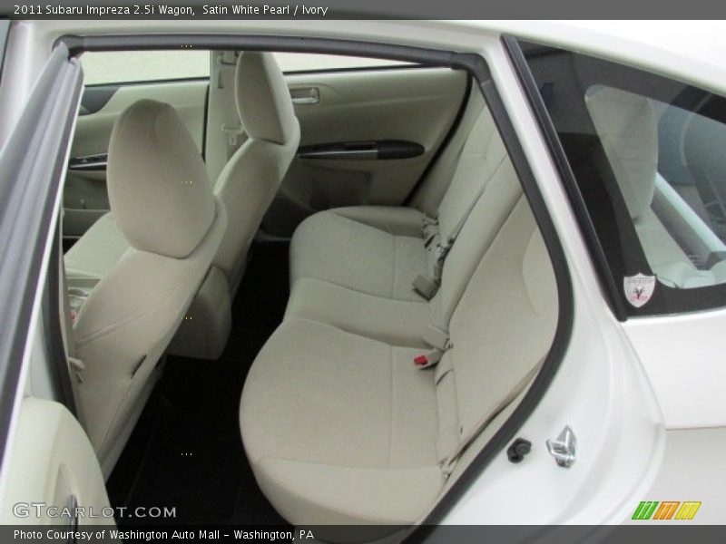 Satin White Pearl / Ivory 2011 Subaru Impreza 2.5i Wagon