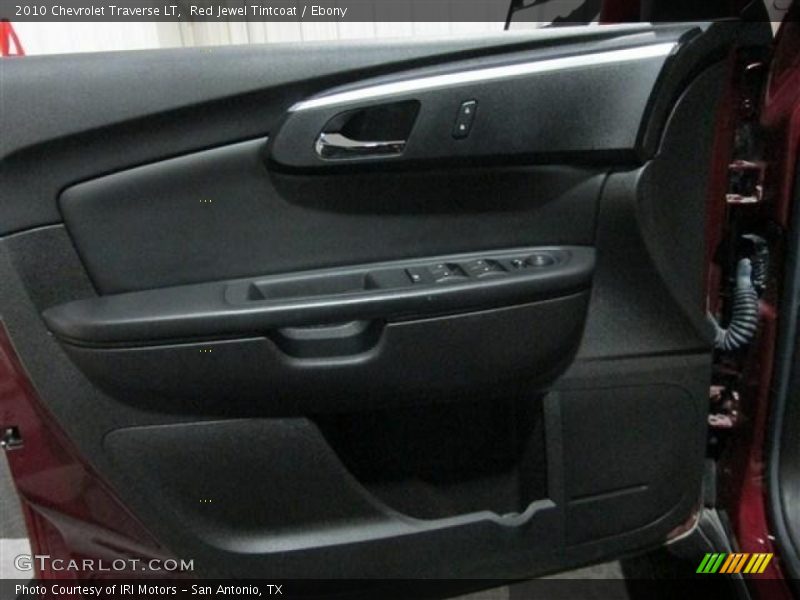 Red Jewel Tintcoat / Ebony 2010 Chevrolet Traverse LT