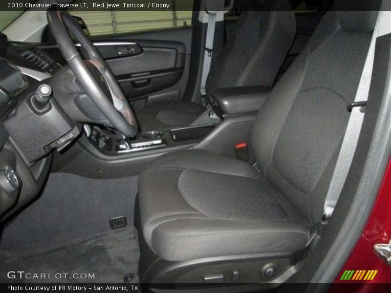 Red Jewel Tintcoat / Ebony 2010 Chevrolet Traverse LT