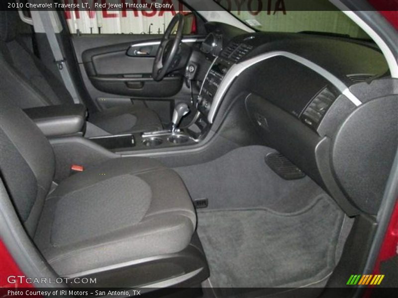 Red Jewel Tintcoat / Ebony 2010 Chevrolet Traverse LT