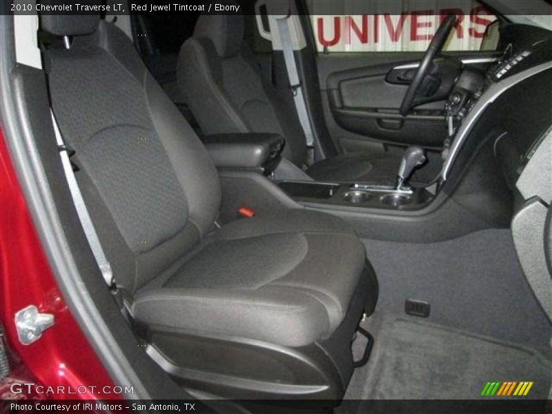 Red Jewel Tintcoat / Ebony 2010 Chevrolet Traverse LT