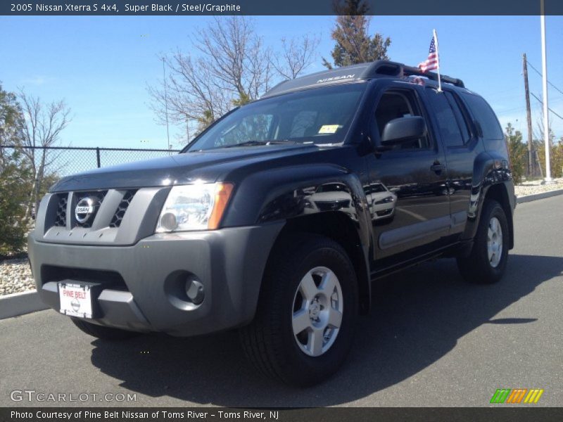 Super Black / Steel/Graphite 2005 Nissan Xterra S 4x4