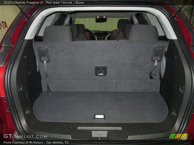 Red Jewel Tintcoat / Ebony 2010 Chevrolet Traverse LT