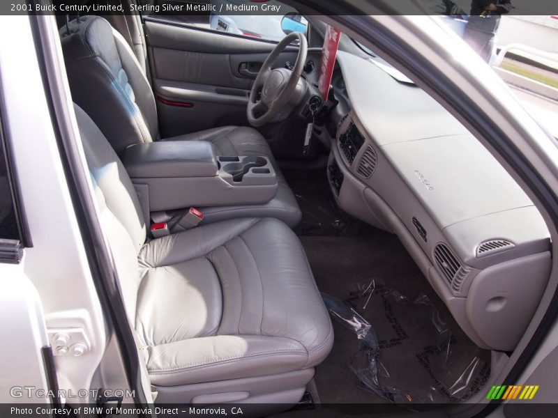 Sterling Silver Metallic / Medium Gray 2001 Buick Century Limited