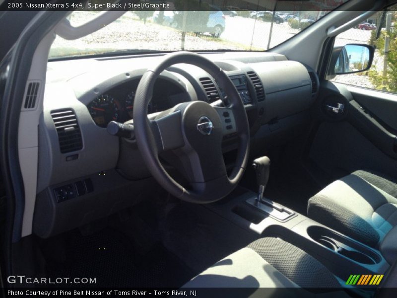 Super Black / Steel/Graphite 2005 Nissan Xterra S 4x4
