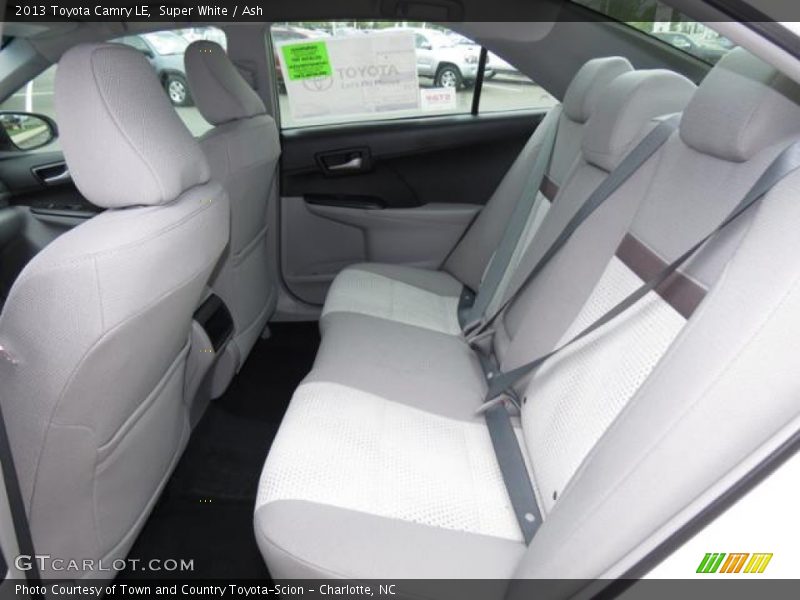 Super White / Ash 2013 Toyota Camry LE