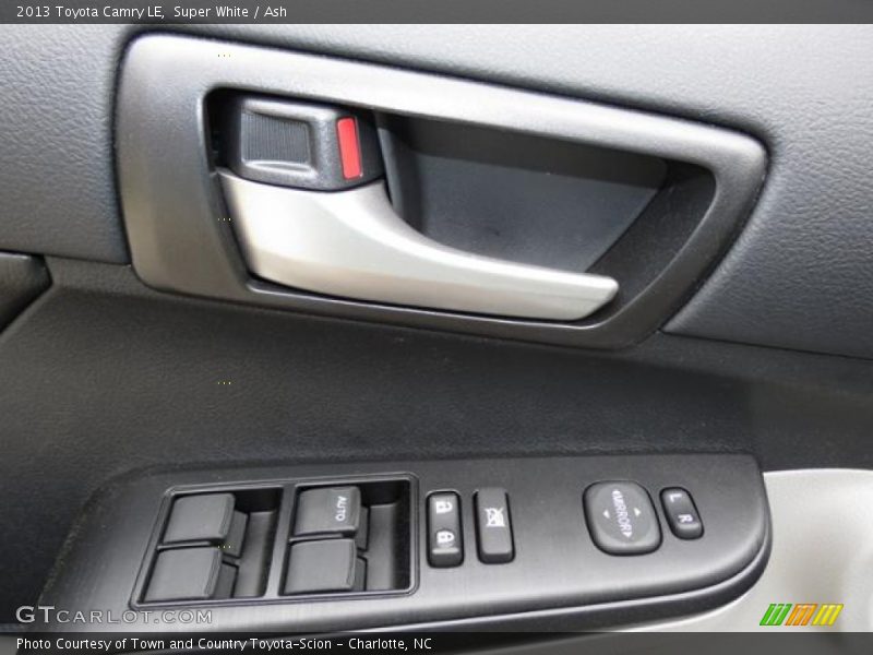 Super White / Ash 2013 Toyota Camry LE