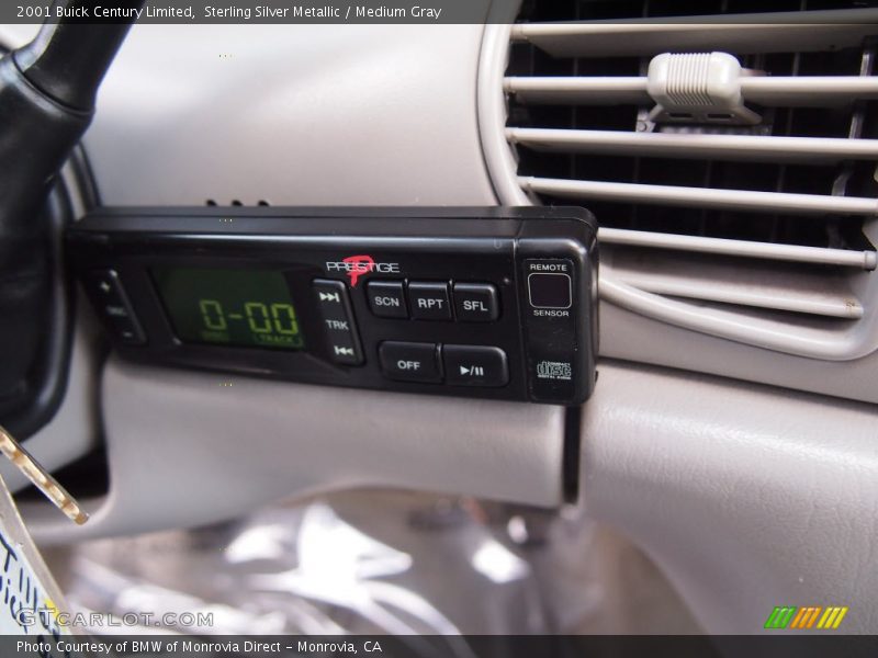 Sterling Silver Metallic / Medium Gray 2001 Buick Century Limited