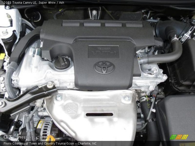 Super White / Ash 2013 Toyota Camry LE