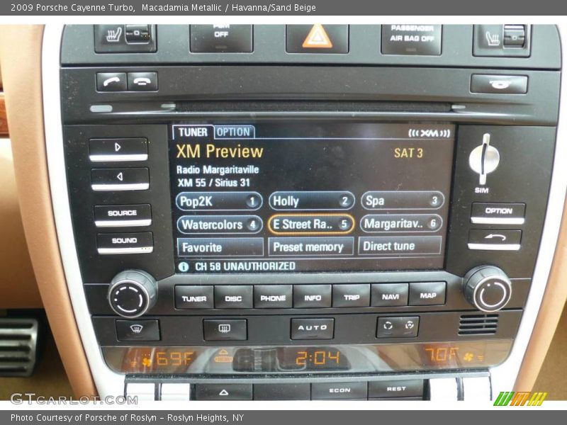 Macadamia Metallic / Havanna/Sand Beige 2009 Porsche Cayenne Turbo