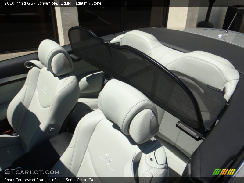Liquid Platinum / Stone 2010 Infiniti G 37 Convertible