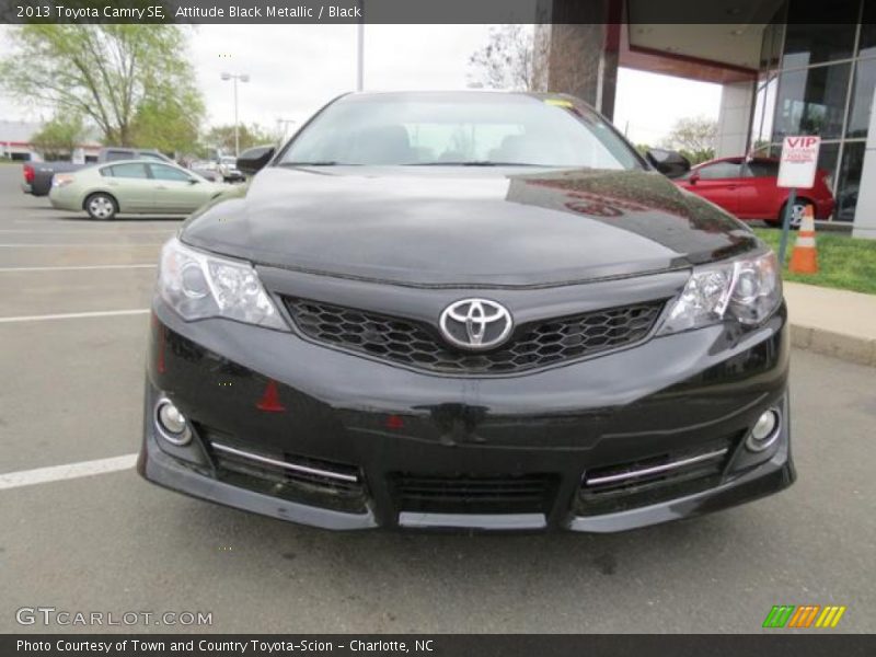 Attitude Black Metallic / Black 2013 Toyota Camry SE