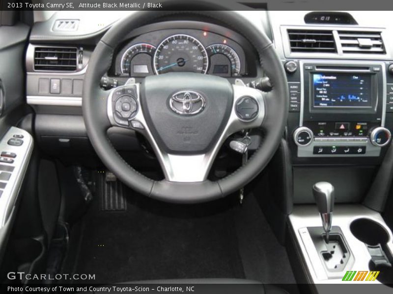 Attitude Black Metallic / Black 2013 Toyota Camry SE