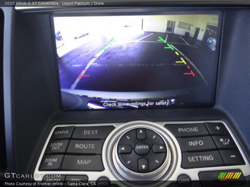 Liquid Platinum / Stone 2010 Infiniti G 37 Convertible