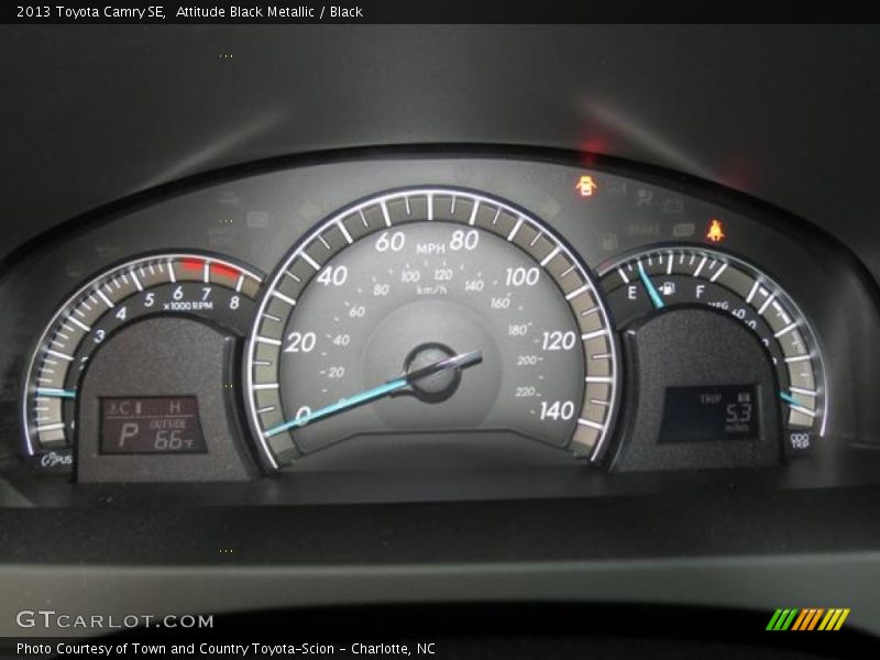 Attitude Black Metallic / Black 2013 Toyota Camry SE