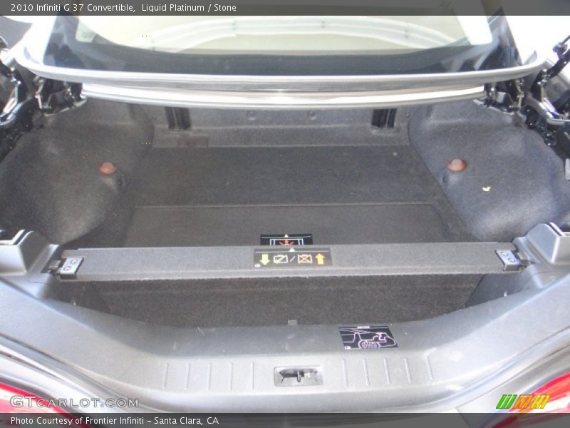 Liquid Platinum / Stone 2010 Infiniti G 37 Convertible