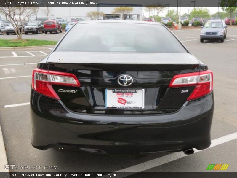 Attitude Black Metallic / Black 2013 Toyota Camry SE