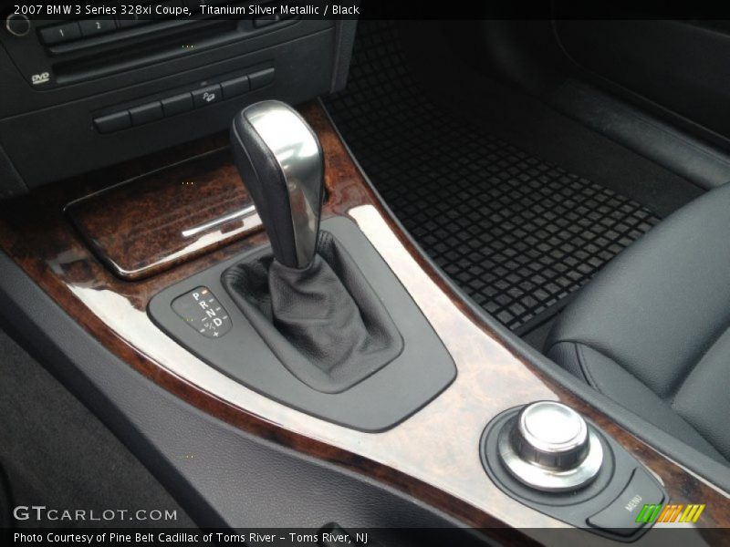 Titanium Silver Metallic / Black 2007 BMW 3 Series 328xi Coupe