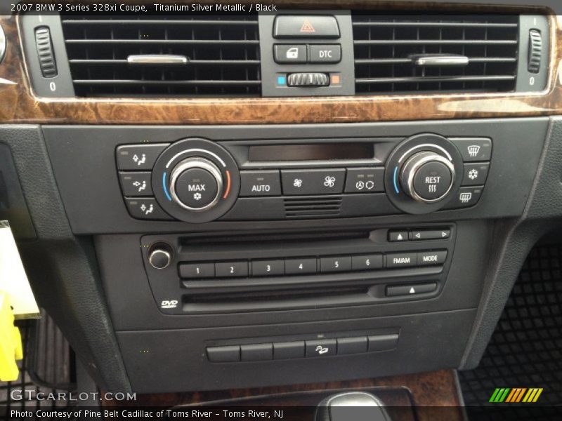 Titanium Silver Metallic / Black 2007 BMW 3 Series 328xi Coupe