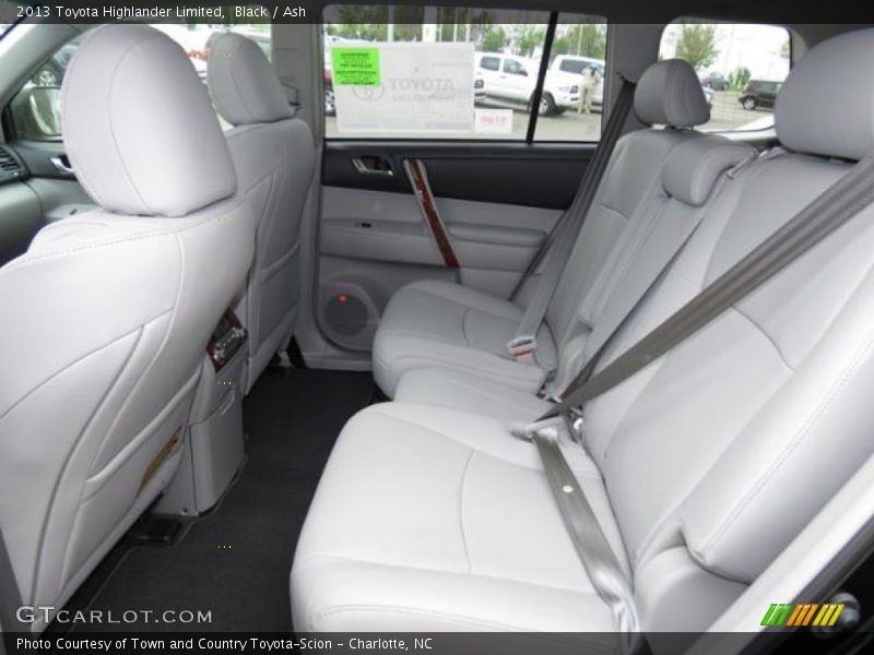 Black / Ash 2013 Toyota Highlander Limited