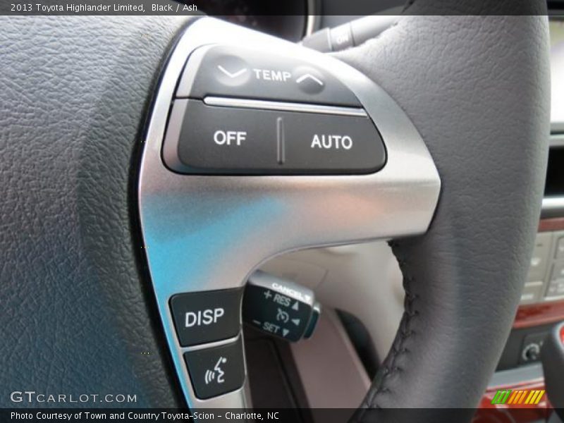 Black / Ash 2013 Toyota Highlander Limited