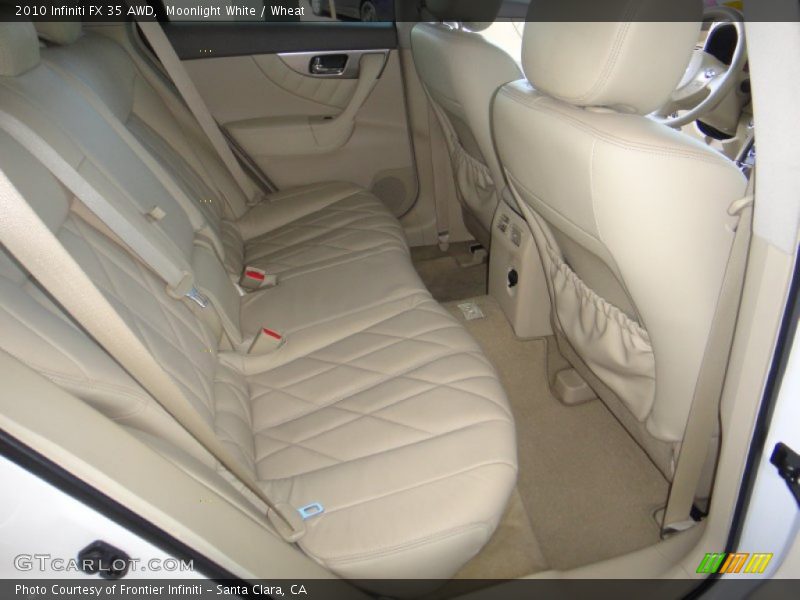 Moonlight White / Wheat 2010 Infiniti FX 35 AWD