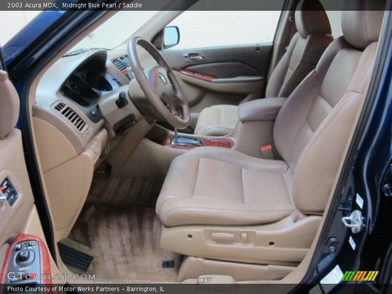  2003 MDX  Saddle Interior