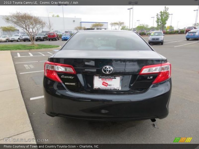Cosmic Gray Metallic / Ash 2013 Toyota Camry LE
