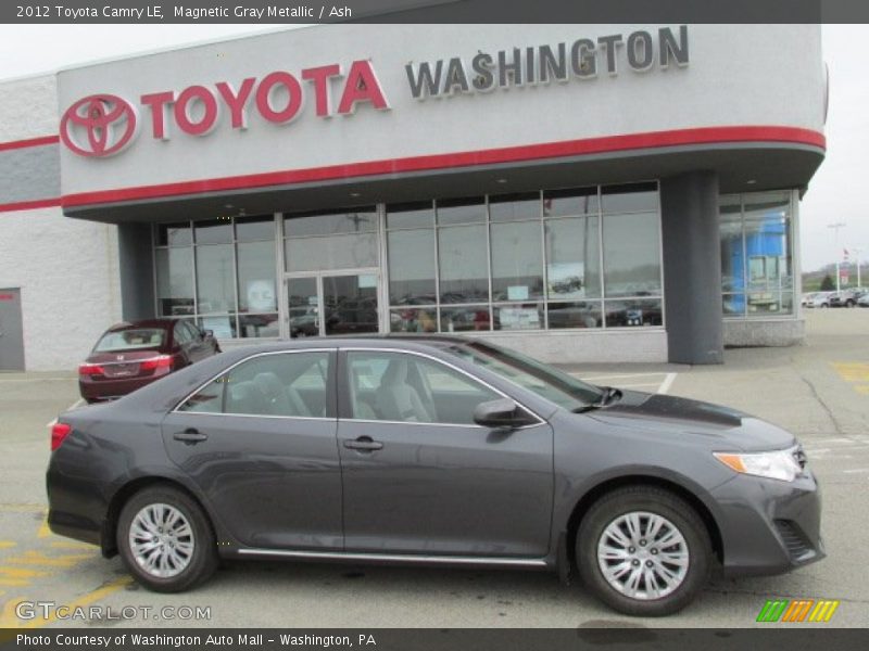 Magnetic Gray Metallic / Ash 2012 Toyota Camry LE
