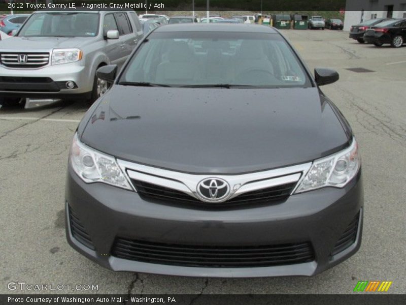 Magnetic Gray Metallic / Ash 2012 Toyota Camry LE