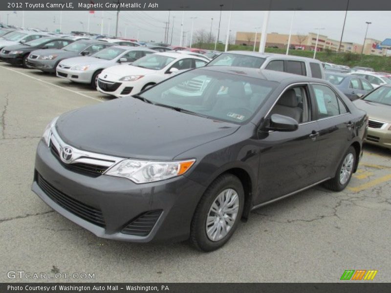 Magnetic Gray Metallic / Ash 2012 Toyota Camry LE