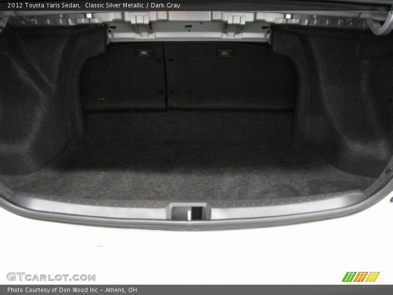 Classic Silver Metallic / Dark Gray 2012 Toyota Yaris Sedan