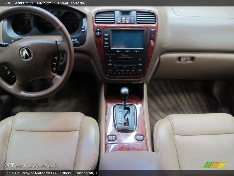 Dashboard of 2003 MDX 