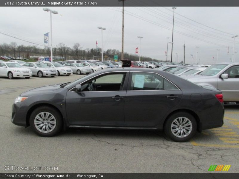 Magnetic Gray Metallic / Ash 2012 Toyota Camry LE