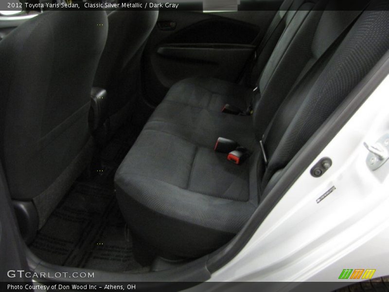 Classic Silver Metallic / Dark Gray 2012 Toyota Yaris Sedan
