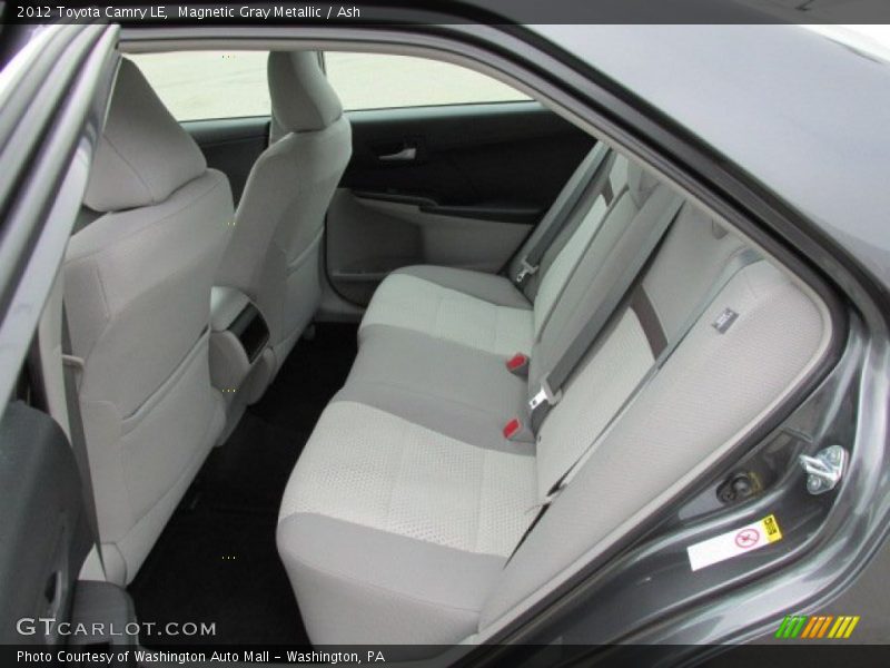 Magnetic Gray Metallic / Ash 2012 Toyota Camry LE