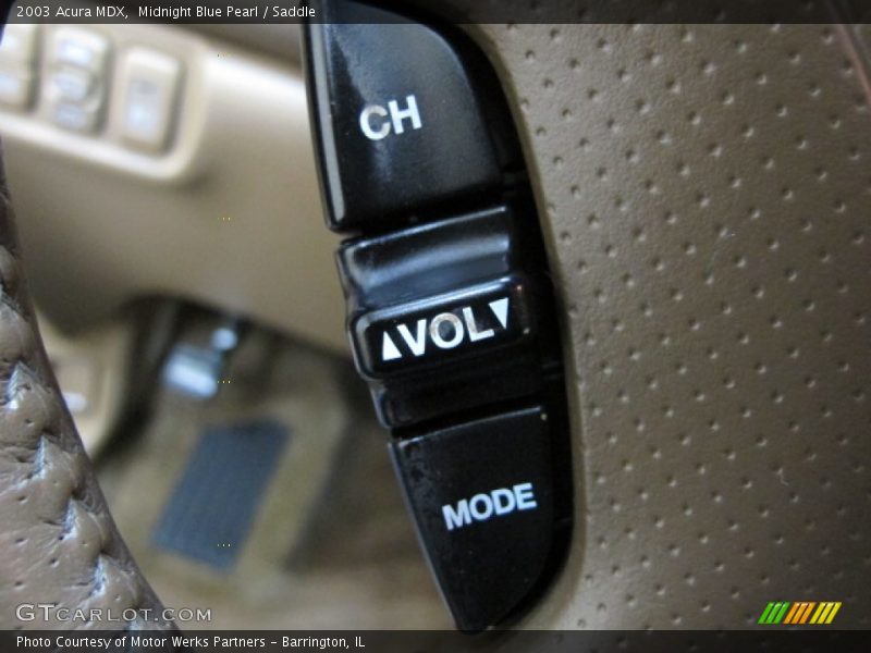 Controls of 2003 MDX 
