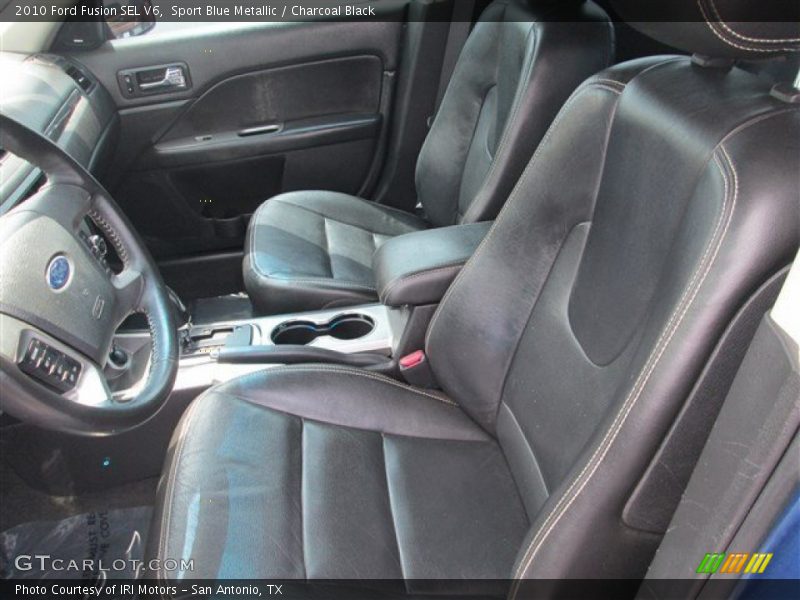 Sport Blue Metallic / Charcoal Black 2010 Ford Fusion SEL V6