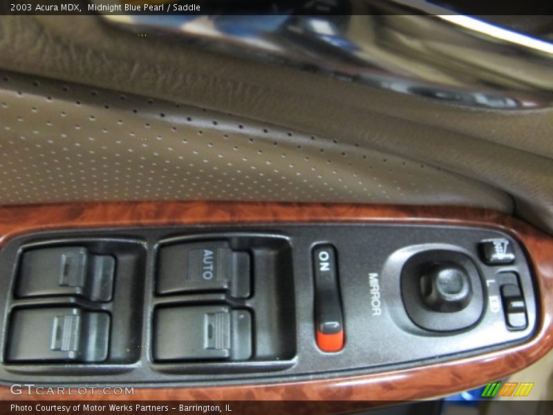 Controls of 2003 MDX 