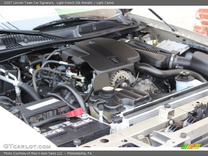  2007 Town Car Signature Engine - 4.6 Liter SOHC 16-Valve V8