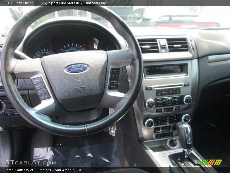 Sport Blue Metallic / Charcoal Black 2010 Ford Fusion SEL V6