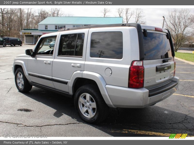 Bright Silver Metallic / Medium Slate Gray 2007 Jeep Commander Sport 4x4