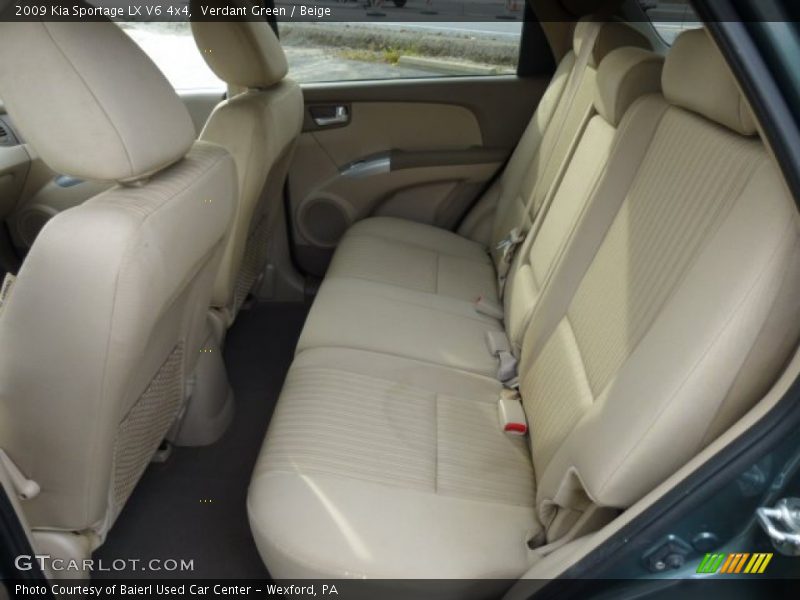 Verdant Green / Beige 2009 Kia Sportage LX V6 4x4
