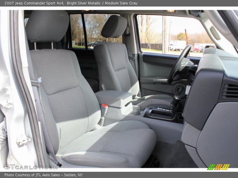 Bright Silver Metallic / Medium Slate Gray 2007 Jeep Commander Sport 4x4