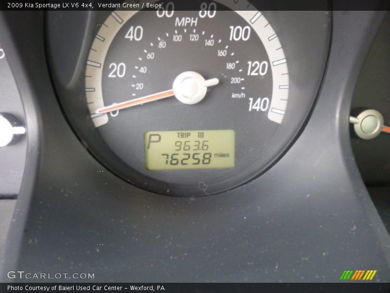 Verdant Green / Beige 2009 Kia Sportage LX V6 4x4
