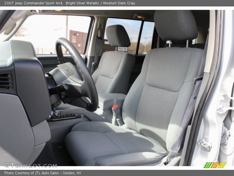 Bright Silver Metallic / Medium Slate Gray 2007 Jeep Commander Sport 4x4