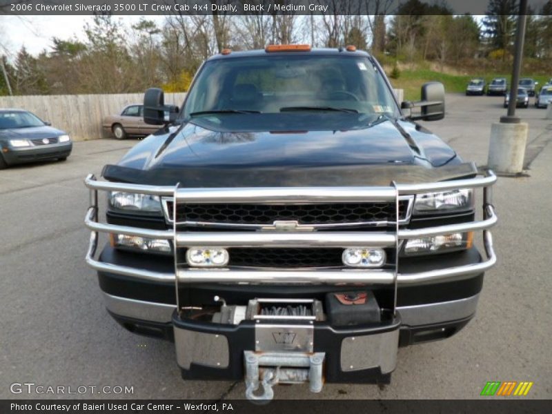 Black / Medium Gray 2006 Chevrolet Silverado 3500 LT Crew Cab 4x4 Dually